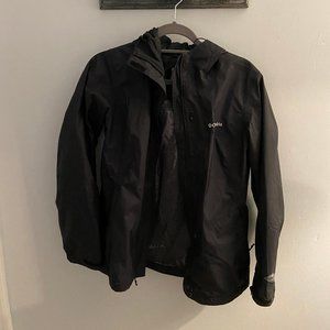 COLUMBIA Black Rain Coat (S)